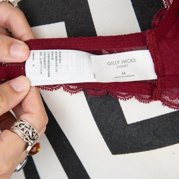 NWOT Gilly Hicks Lace Halter Bralette - Picture 4 of 9